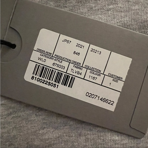 Balenciaga Wide Fit Hoodie w Embroidered back NWT - Picture 4 of 11